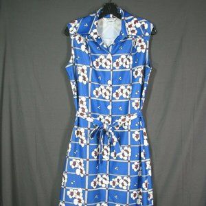 Price Reduced! Vintage Royal Blue Maxi Dress